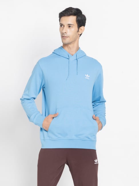 Adidas Originals Blue ESS HD Hoodie-picture-25