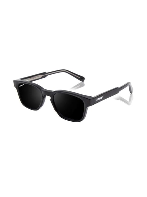 Resist Eyewear Daniel Black Square UV Protection Unisex Sunglasses-picture-31