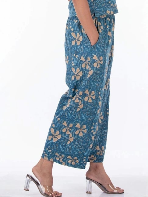Dharan Raag Blue Farshi Pants-picture-30