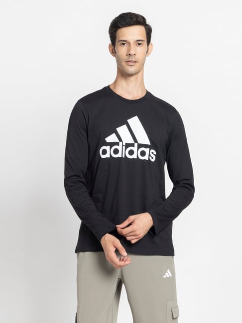 Adidas Black M BL SJ LS T Jersey-picture-17