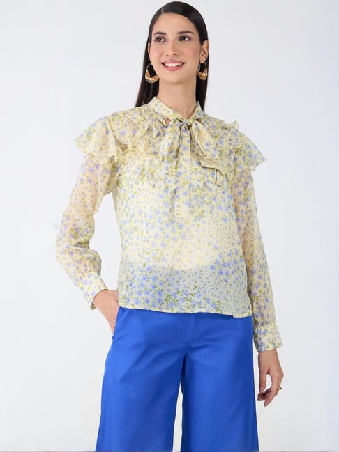 SALT Attire Multicolored Printed Top-picture-19