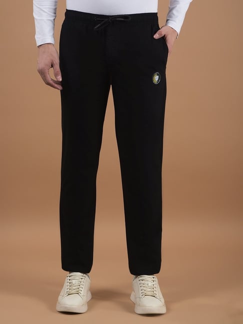 Cantabil Men's Solid Black Solid Full Length Lower-picture-26