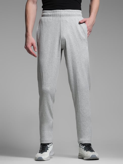 Jack & Jones Grey Cotton RegularTrackpant
