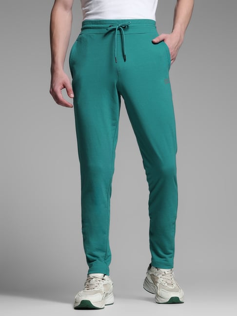 Myntra Green Track Pants Womens Buy Jack Jones Blue Cotton Regular
