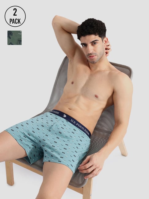 Buy Comfort Regular Fit Solid OEX09 Boxers - Pack of 2 Online