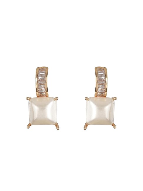 Saraf RS Jewellery Gold Statement Brass Earrings for Women-picture-11