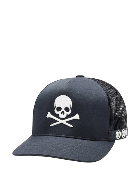 Buy G/FORE Black SKULL & T'S Trucker Cap (Onesize) for Men