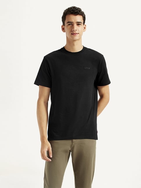 Buy Levi's Black Slim Fit T-Shirt for Mens Online Tata CLiQ