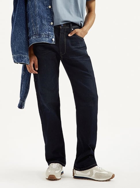 Levi's 555 Navy Relaxed Fit Jeans