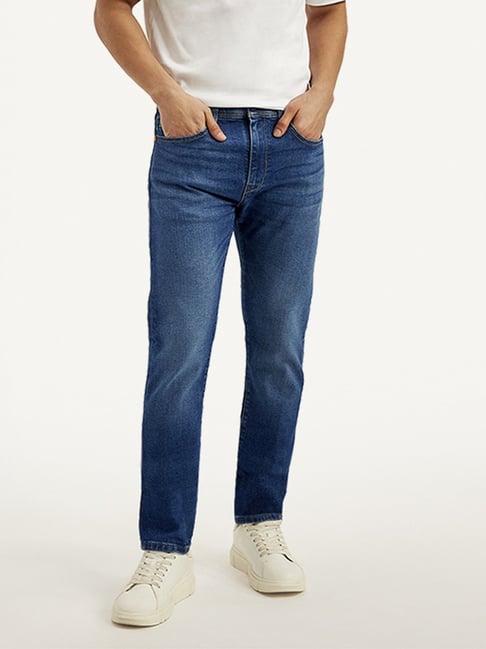 Levi's 512 Blue Slim Fit Jeans-image-1