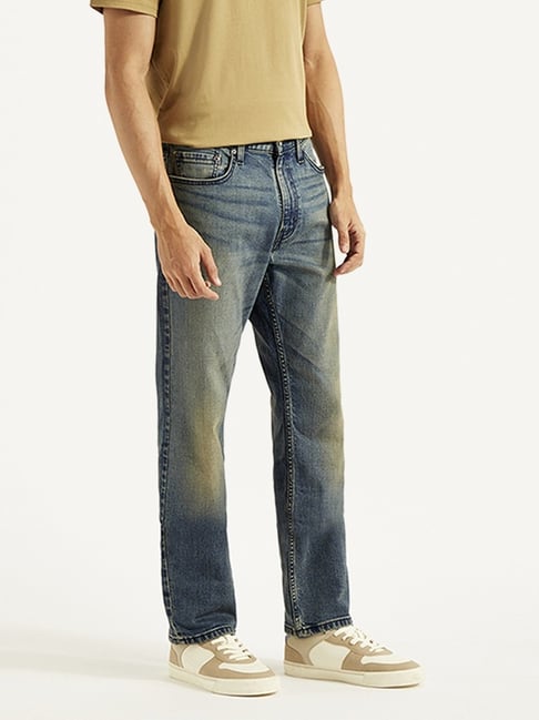 Levi's 513 Indigo Cotton Slim Fit Jeans-picture-26