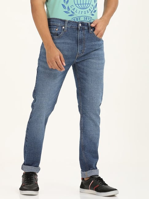 Buy Levi's Indigo Slim Fit Jeans for Mens Online Tata CLiQ