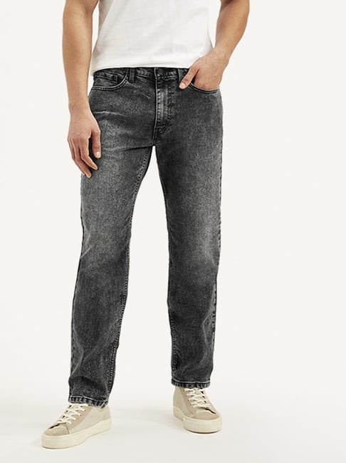 Denim Jeans Levis 501 Dark Grey Buy Levi's Charcoal Grey Tapered