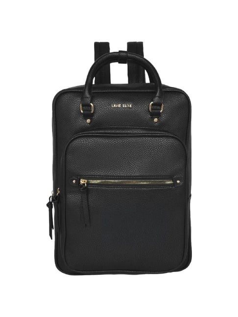 Lavie Luxe Black LX Harris24 Laptop Backpack