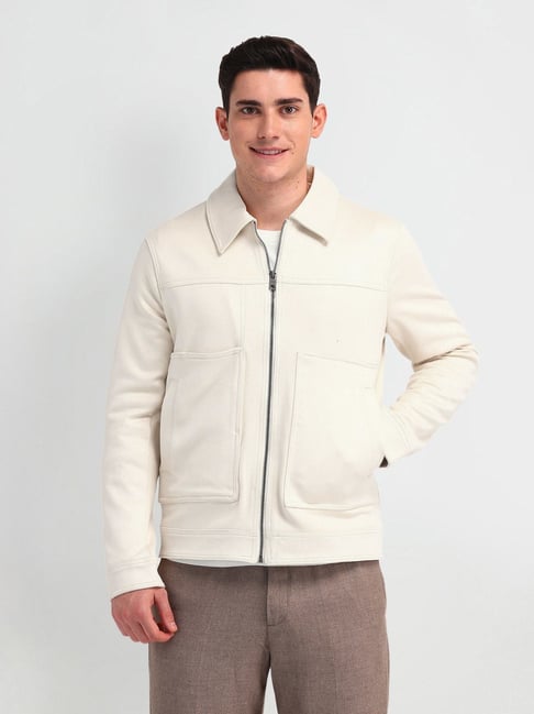 U.S. Polo Assn. Denim Co. White Regular Fit Jacket-picture-20