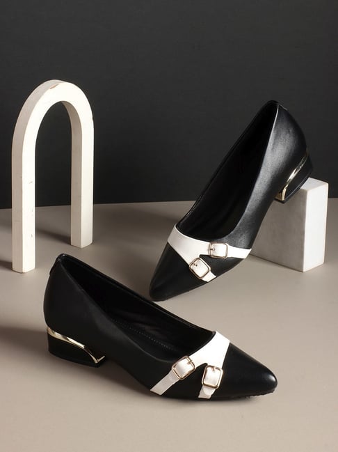 Carlton London Women's Black Casual Pumps-picture-27