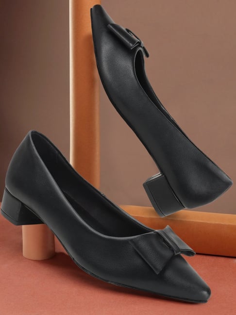 Carlton London Women's Black Casual Pumps-picture-29