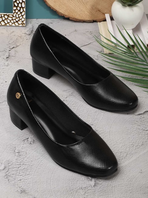 Carlton London Women's Black Casual Pumps-picture-31