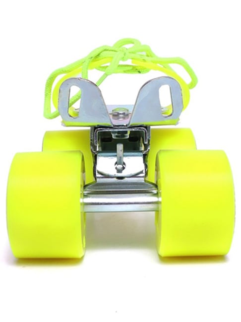 JJ Jonex Gold with Brake Adjustable Quad Roller Skates Suitable