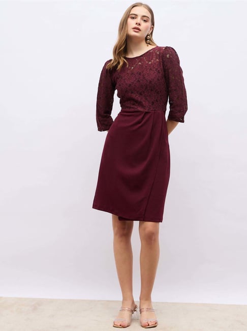 sachin and babi light blue dress Burgundy Cocktail Midi Dresses for Special Occasions  Reistor