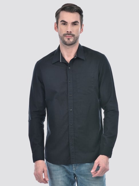 Numero Uno Black Regular Fit Shirt-picture-15