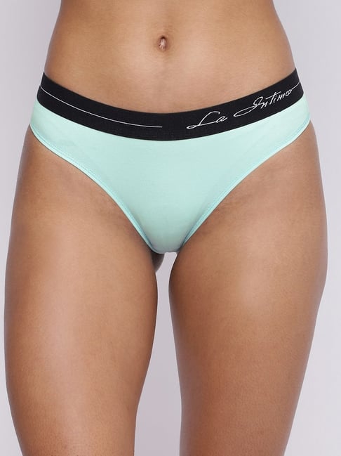 La Intimo Sea Green Comfort Fit Panties-picture-40