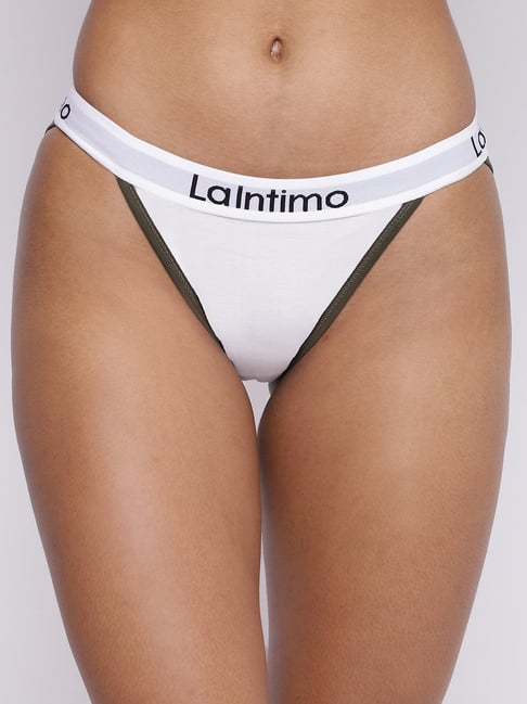 La Intimo White Comfort Fit Panties-picture-33