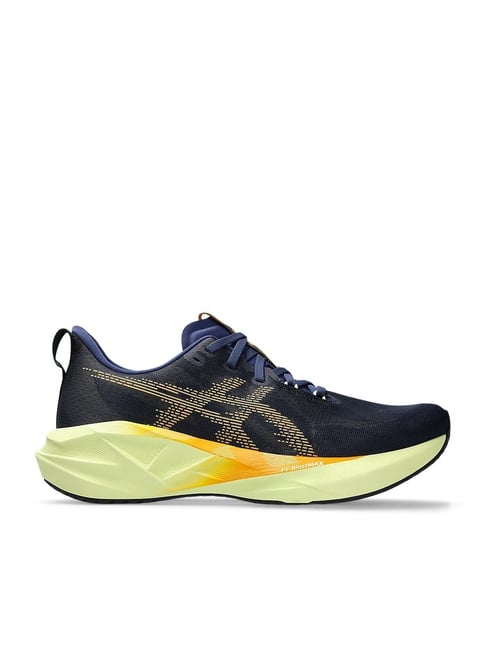 Buy Asics Men's NOVABLAST Indigo Blue Running Shoes for Men at