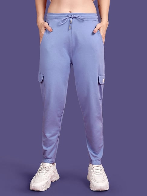 TWIN BIRDS Blue Solid Joggers-picture-16