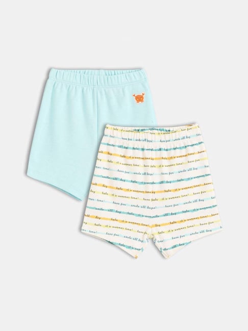 MINIKLUB Boys Multicolor Cotton Printed Shorts