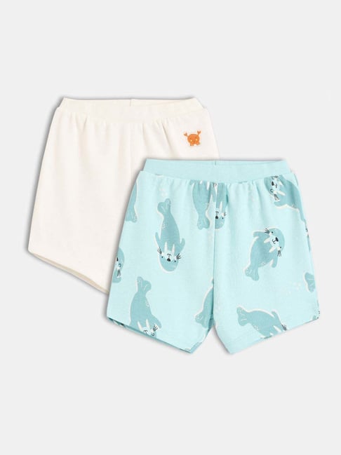 MINIKLUB Boys Multicolor Cotton Printed Shorts