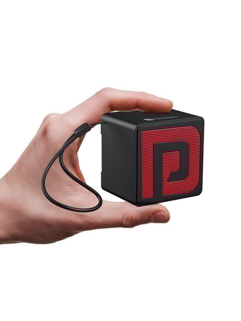 Portronics Black Nugget 3W Mini Pocket Bluetooth Speaker