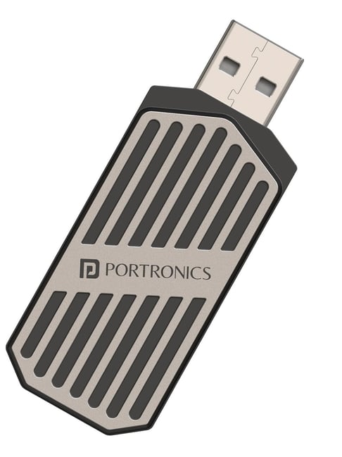 Portronics Black Tune Wireless Car Receiver