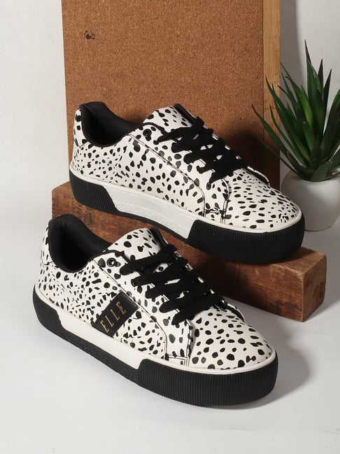 Elle Women's Black Sneakers-picture-38