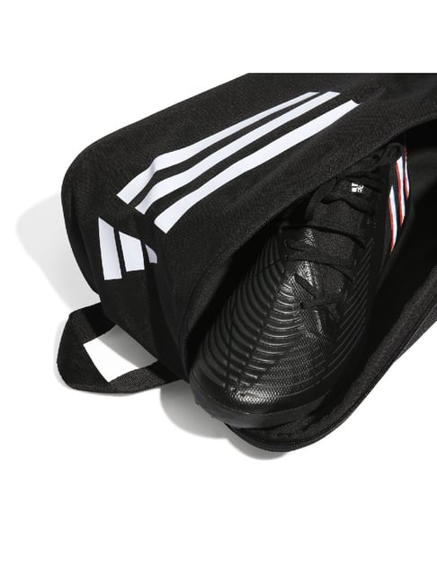 adidas Black Printed Shoe Bag