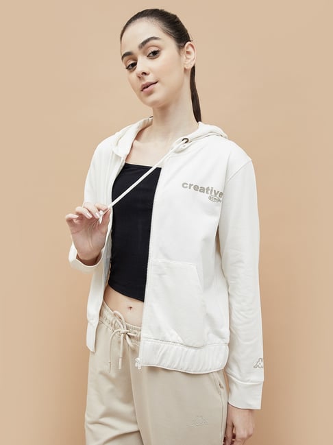 KAPPA White Hood Hoodie