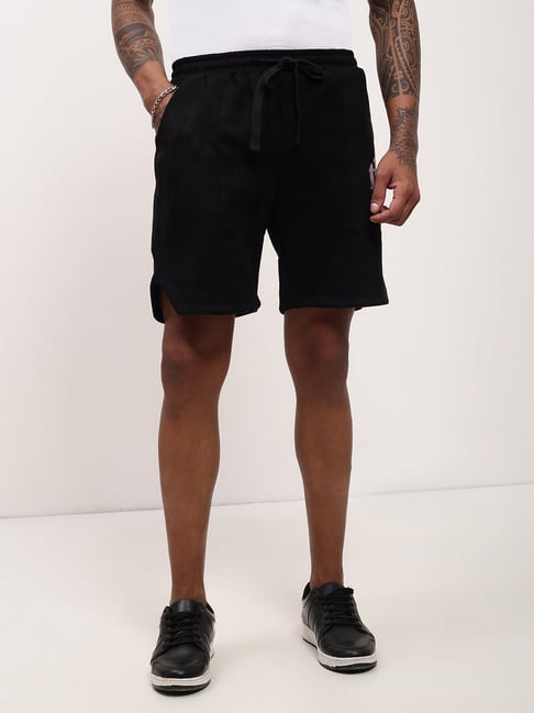 showoffff Showoff Black Regular Fit Shorts-picture-42