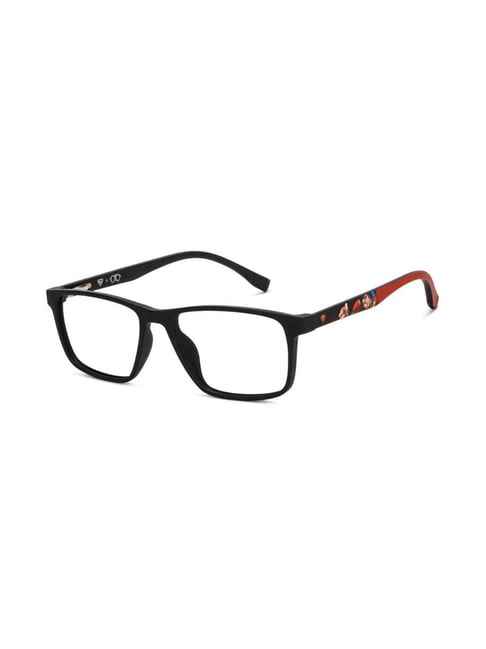Hooper Superman Black Rectangular Eye Frames for Kids