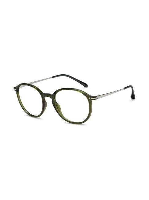 Lenskart Blu Green Round Blue Light Protection Unisex Reading Glasses
