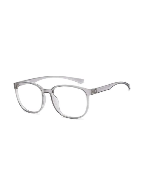 Lenskart Blu Grey Oval Blue Light Protection Unisex Reading Glasses