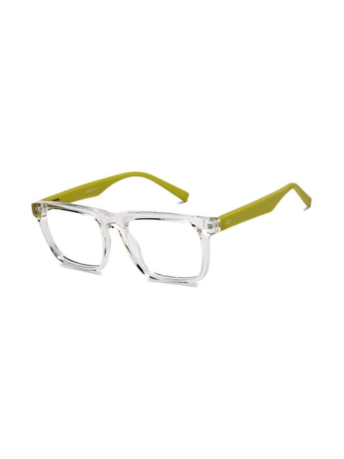 Lenskart Blu Transparent Square Blue Light Protection Unisex Reading Glasses