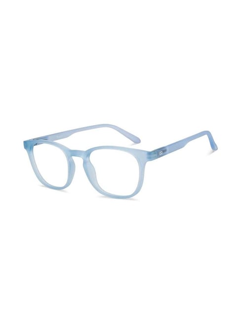 Lenskart Hustlr Blue Wayfarer Blue Light Protection Unisex Reading Glasses