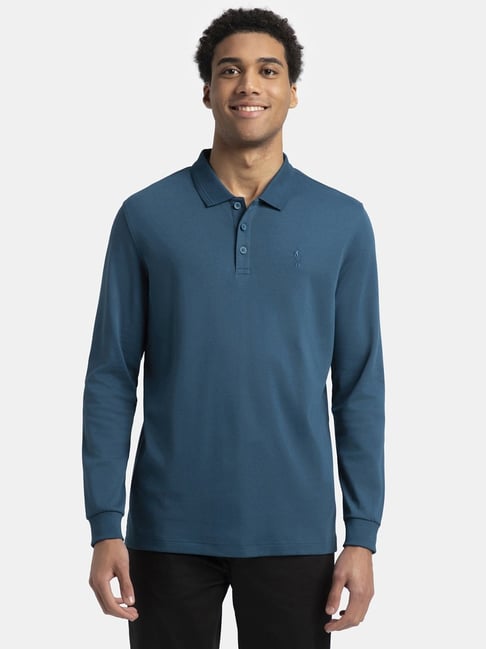 Jockey 3914 Men's Super Combed Cotton Rich Solid Full Sleeve