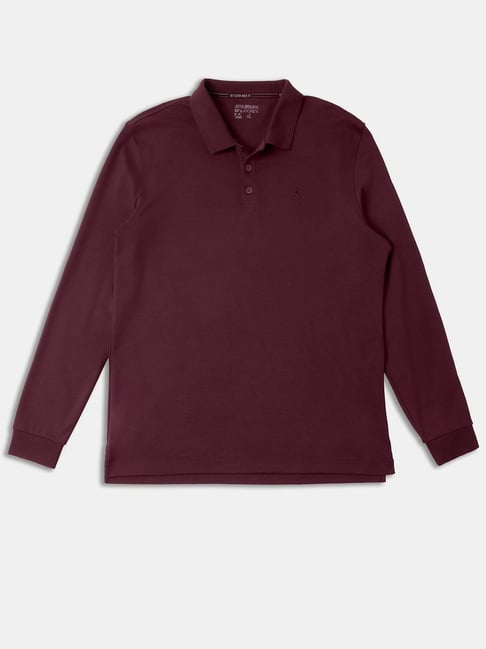 Jockey 3914 Men's Super Combed Cotton Rich Solid Full Sleeve Polo