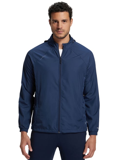 Jockey MV40 Men's Microfiber Fabric Water Resistant Convertible Hoodie Jacket