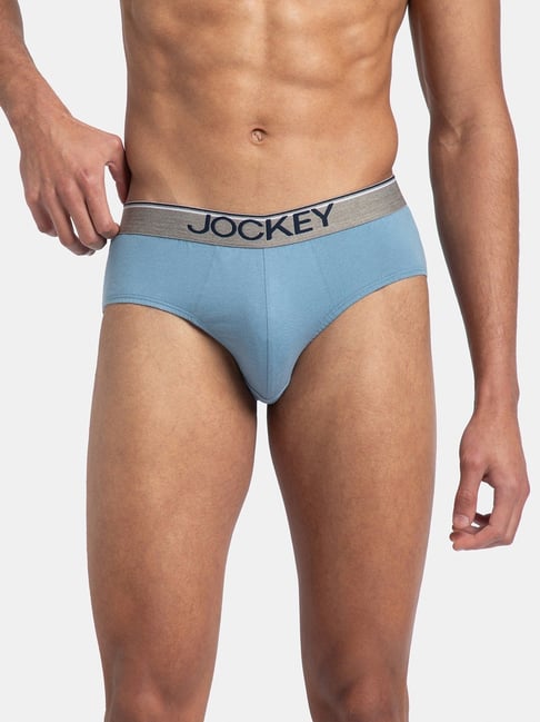 Jockey 8037 Men's Super Combed Cotton Solid Brief with Ultrasoft Waistband-picture-23
