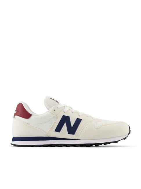 New Balance Men's Off White Casual Sneakers