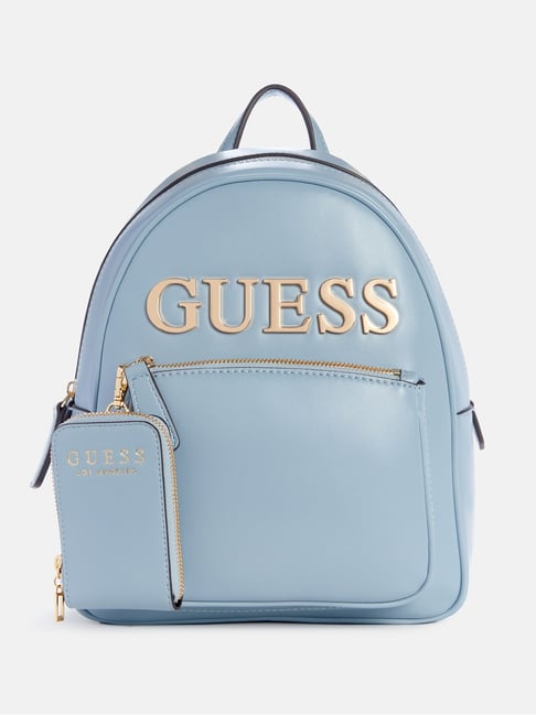 Guess Sky Solid Caracara Backpack With Pouch