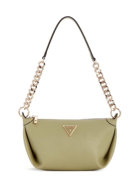 Guess Sage Solid Meridian Top Zip Shoulder Bag
