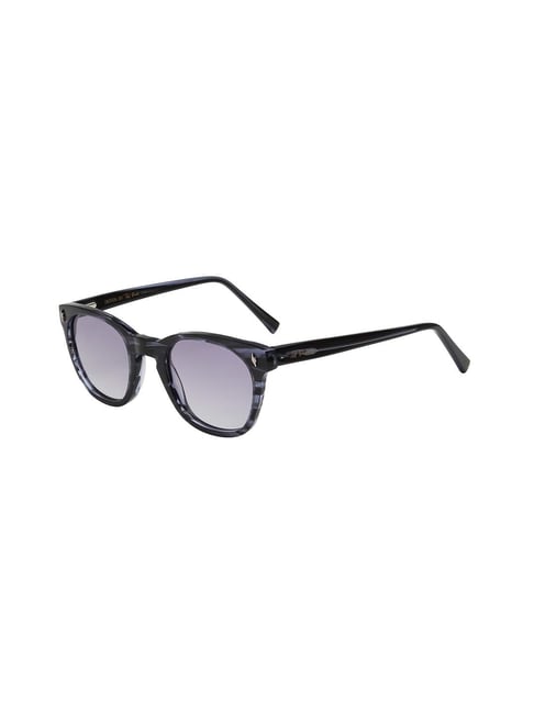 Ted Smith Grey Square UV Protection Unisex Sunglasses-picture-43